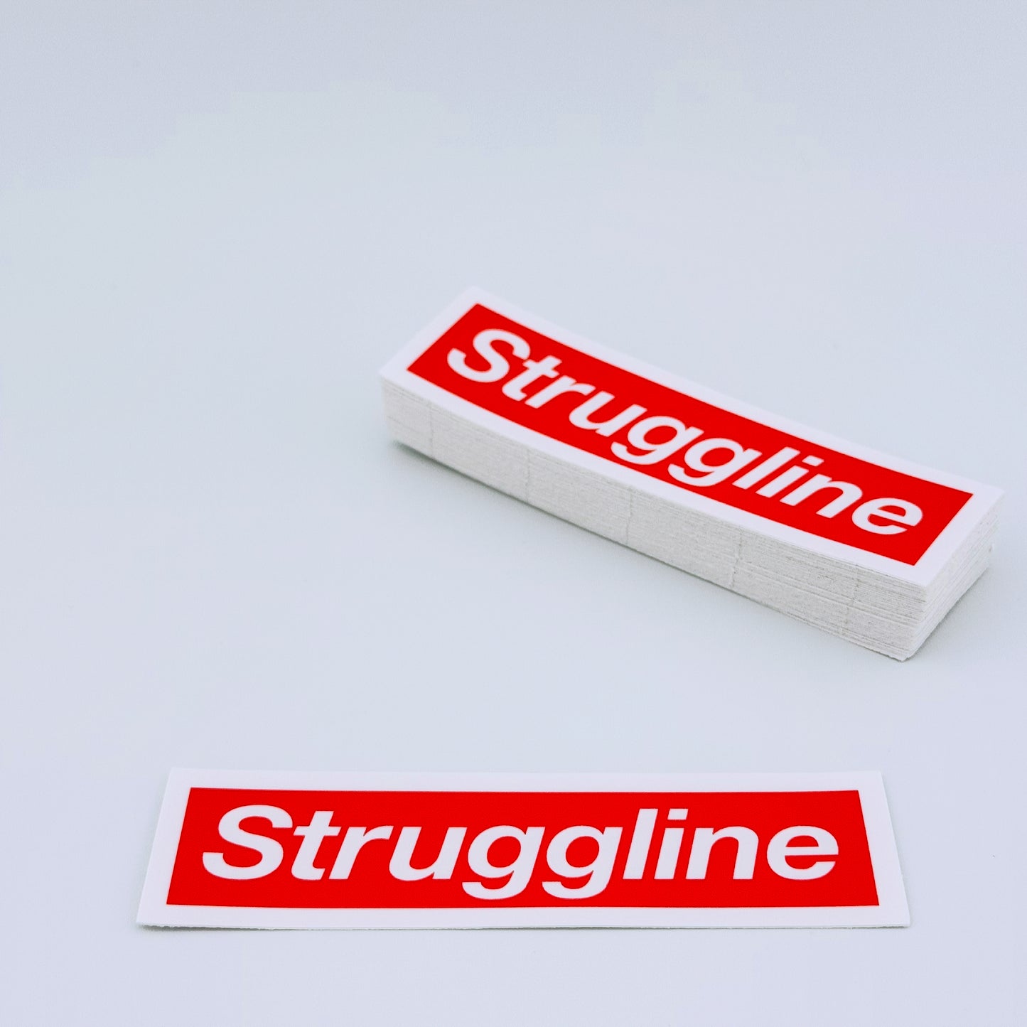 Struggline Red sticker