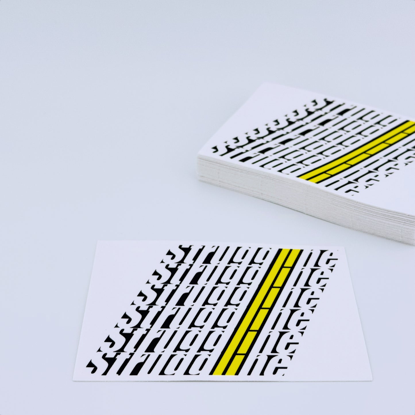 Struggline on the streets sticker